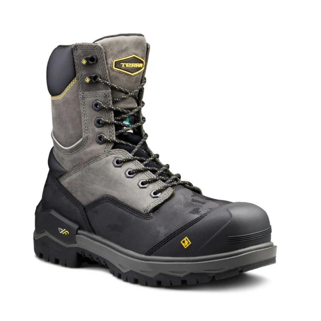 Terra TR0A4NRQGYX Mens Gantry 8in Composite Toe Work Boots - Men's 10 Medium from GME Supply